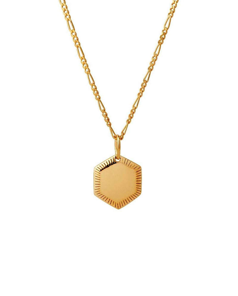 MARIA BLACK Kim necklace gold front-Diverse