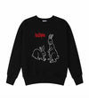 Les Lapins Sweatshirt Black