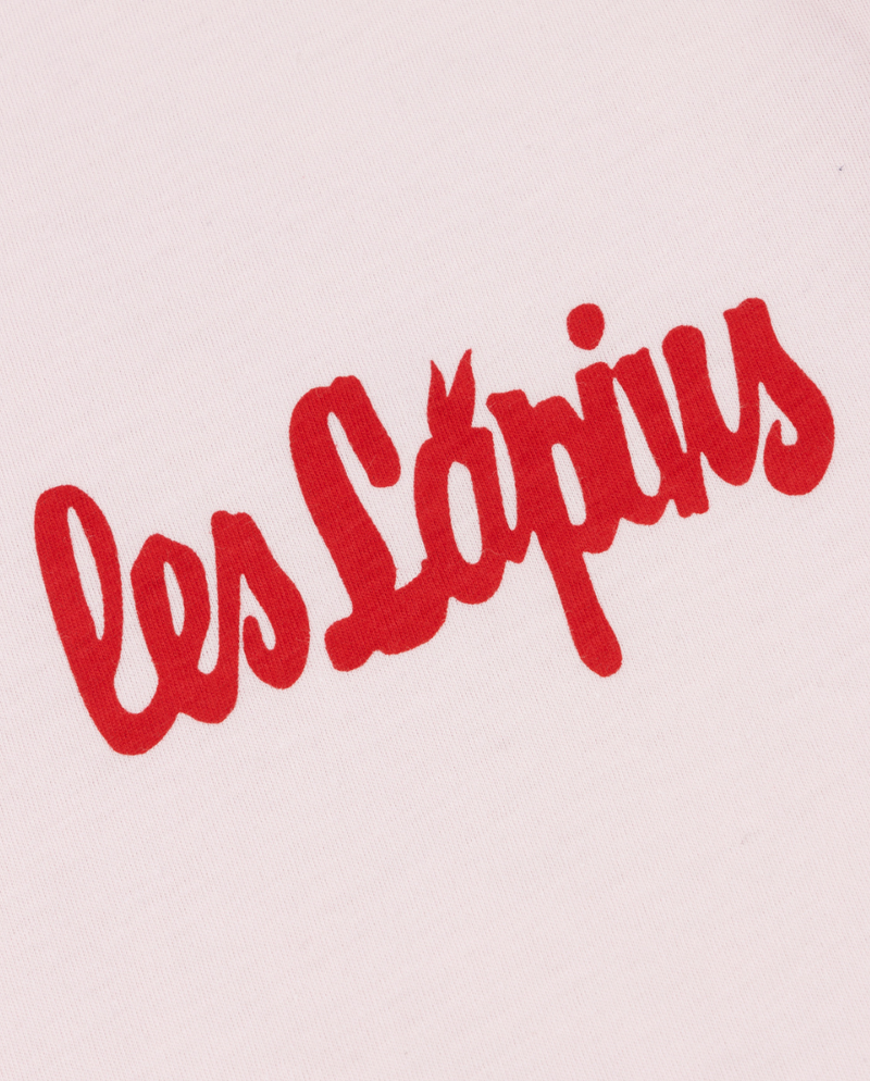 Les Lapins Logo T-shirt In Pink
