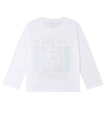 The Lynx Long Sleeve T-Shirt White