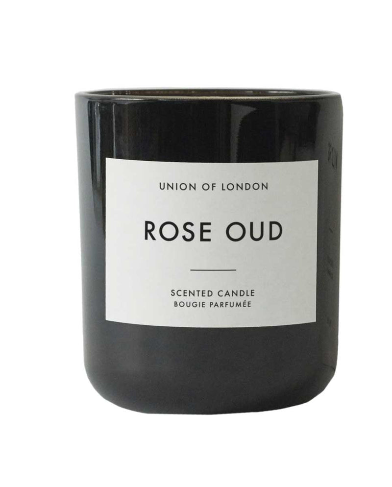 UNION OF LONDON Rose oud candle Black-Medium