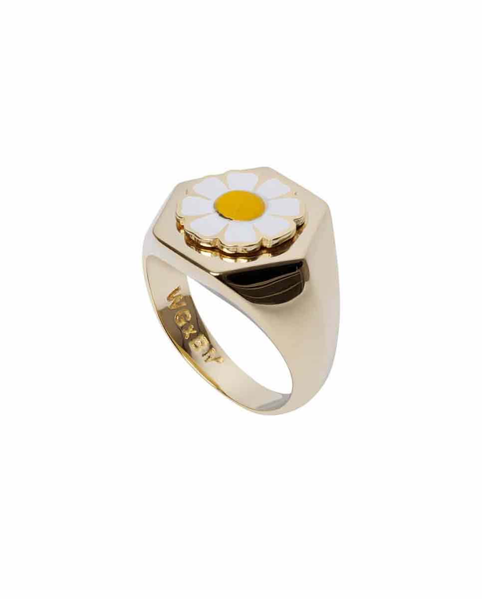WILHELMINA GARCIA SS20 - Daisy ring gold - Diverse