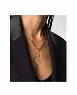 WILHELMINA GARCIA Tulip necklace gold model-Diverse